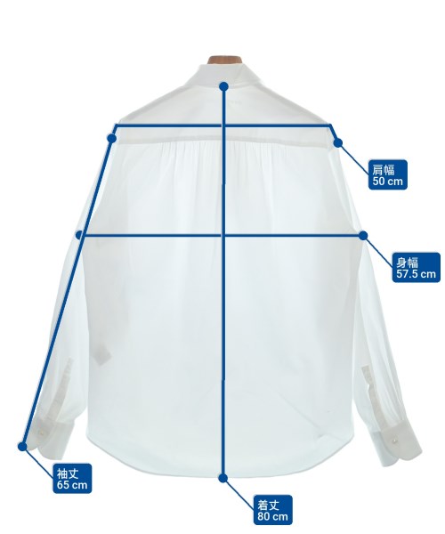 BOURRIENNE Paris X（ブリエンヌパリディス）カジュアルシャツ 白 サイズ:-(M位) メンズ/2200649900077