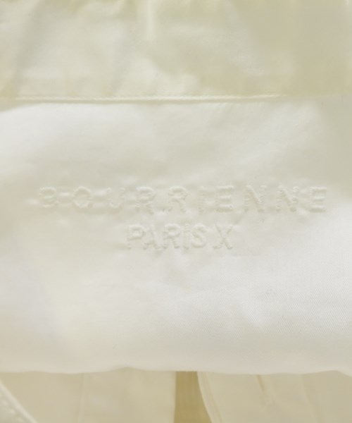 BOURRIENNE Paris X（ブリエンヌパリディス）カジュアルシャツ 白 サイズ:36(XS位) レディース/2200711867321