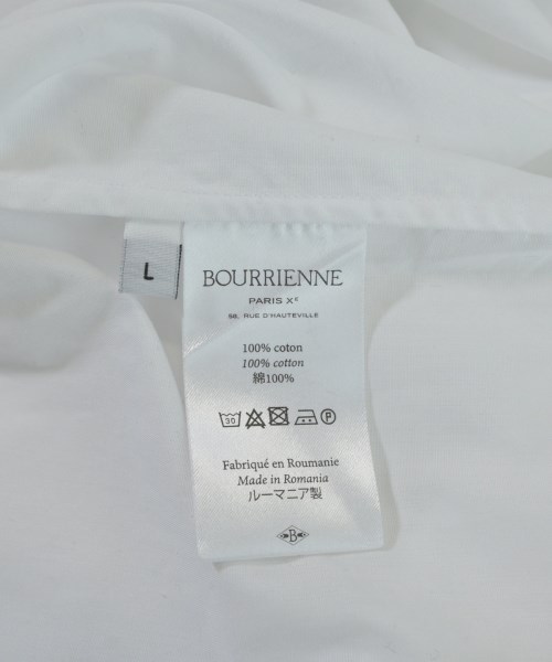 BOURRIENNE Paris X（ブリエンヌパリディス）カジュアルシャツ 白 サイズ:L メンズ/2200636647091