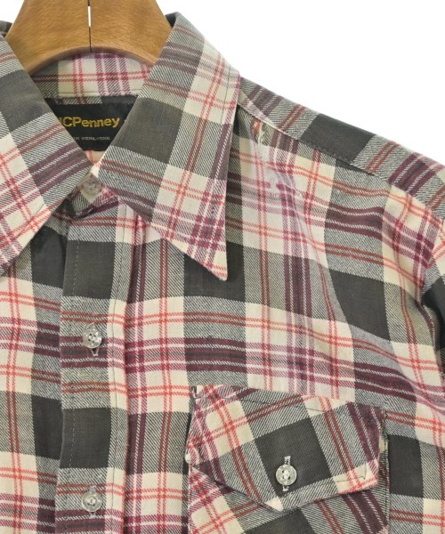 JC.Penney RANCHCRAFT（ジェーシーペニーランチクラフト）カジュアルシャツ 茶 サイズ:M メンズ/2200666703071