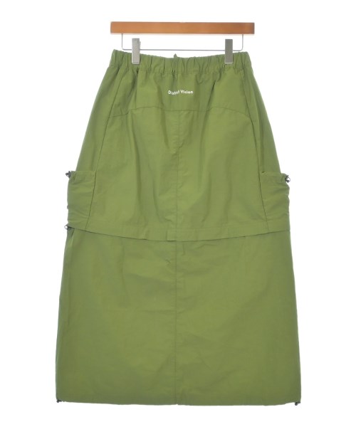District Vision（ディストリクトビジョン）ロング・マキシ丈スカート 緑 サイズ:S レディース/2200613908030