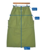 District Vision（ディストリクトビジョン）ロング・マキシ丈スカート 緑 サイズ:S レディース/2200613908030