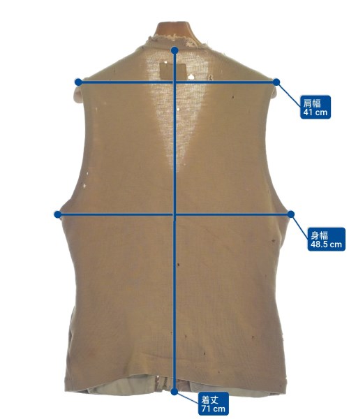 bob allen（ボブアレン）ベスト ベージュ サイズ:40(M位) レディース/2200622143033