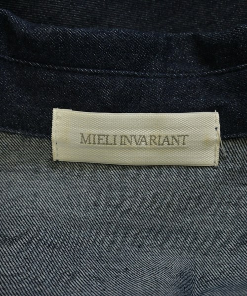 MIELI INVARIANT（ミエリインヴァリアント）シャツワンピース 紺 サイズ:F レディース/2200672154133