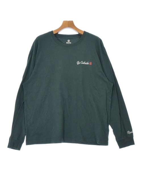 Roots(ルーツ)Tシャツ・カットソー 緑 サイズ:L/2200654227077