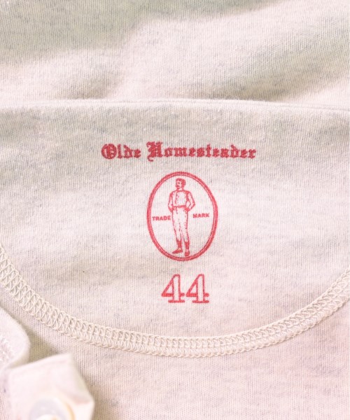 Olde Homesteader（オールドホームステッダー）Tシャツ・カットソー ベージュ サイズ:44(S位) メンズ/2200459759063