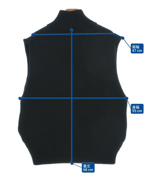 Olde Homesteader（オールドホームステッダー）ベスト 黒 サイズ:10(XL位) メンズ/2200639563015