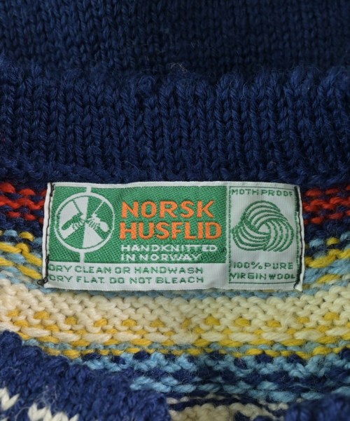 Norsk Husflid（ノルスクハスフリッド）ニット・セーター 青 サイズ:-(M位) メンズ/2200699322188
