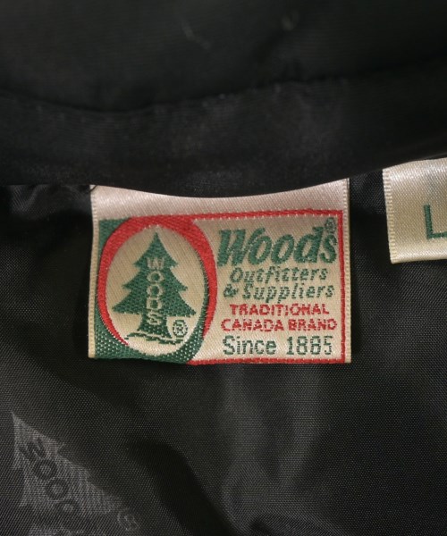 Woods CANADA（ウッズカナダ）ダウンジャケット/ダウンベスト 黒 サイズ:L メンズ/2200644238014