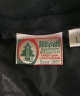 Woods CANADA（ウッズカナダ）ダウンジャケット/ダウンベスト 黒 サイズ:L メンズ/2200644238014