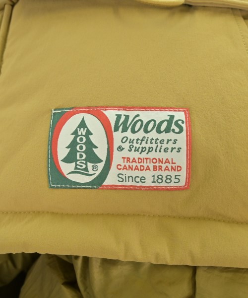 Woods CANADA（ウッズカナダ）ダウンジャケット/ダウンベスト カーキ サイズ:L メンズ/2200686056065