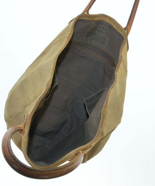 LABOUR AND WAIT（レイバーアンドウェイト）トートバッグ 茶 サイズ:- レディース/2200652997026