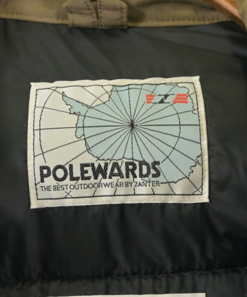 POLEWARDS（ポールワーズ）ダウンジャケット/ダウンベスト 茶 サイズ:L メンズ/2200624254027