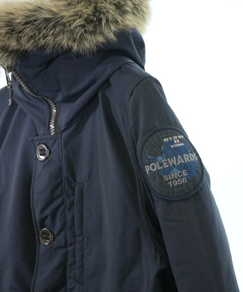 POLEWARDS（ポールワーズ）ダウンジャケット/ダウンベスト 紺 サイズ:M メンズ/2200665658013