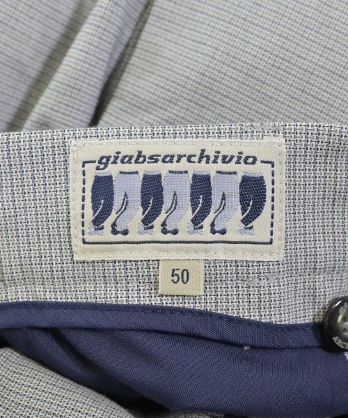 giabsarchivio（ジャブスアルキヴィオ）スラックス グレー サイズ:50(XL位) メンズ/2200609061091
