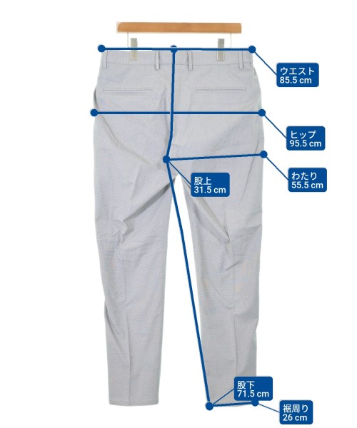 giabsarchivio（ジャブスアルキヴィオ）スラックス グレー サイズ:50(XL位) メンズ/2200609061091