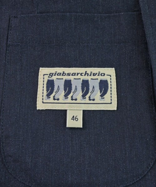 giabsarchivio（ジャブスアルキヴィオ）カジュアルジャケット 紺 サイズ:46(M位) メンズ/2200632280544