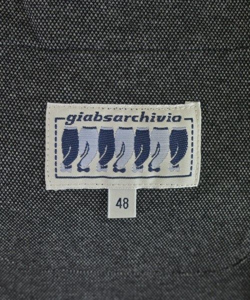 giabsarchivio（ジャブスアルキヴィオ）ジャケット グレー サイズ:48(L位) メンズ/2200623498064