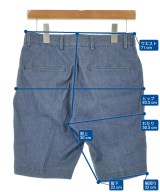 giabsarchivio（ジャブスアルキヴィオ）ショートパンツ 青 サイズ:42(XS位) メンズ/2200627768187