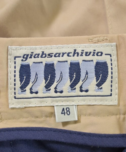 giabsarchivio（ジャブスアルキヴィオ）クロップドパンツ ベージュ サイズ:48(L位) メンズ/2200614886306
