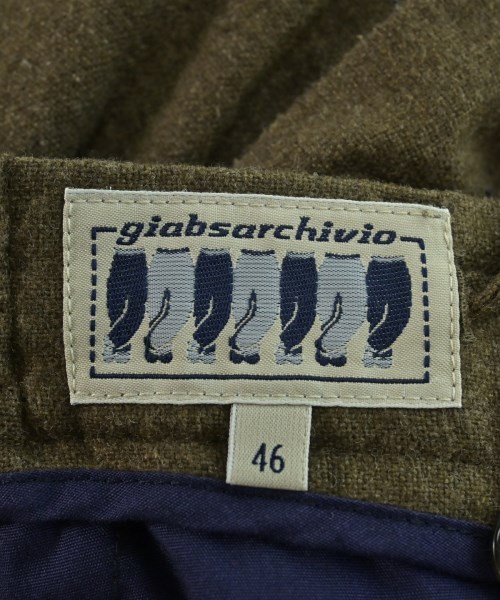 giabsarchivio（ジャブスアルキヴィオ）スラックス 茶 サイズ:46(M位) メンズ/2200676763027