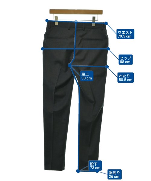 giabsarchivio（ジャブスアルキヴィオ）スラックス グレー サイズ:46(M位) メンズ/2200676763034