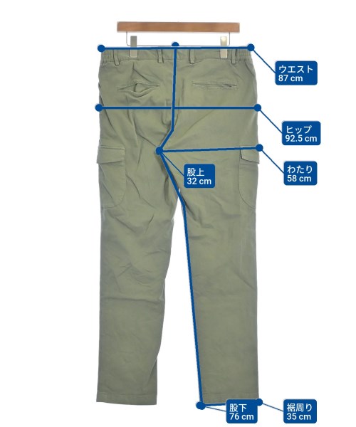 giabsarchivio（ジャブスアルキヴィオ）カーゴパンツ カーキ サイズ:46(M位) メンズ/2200636417113