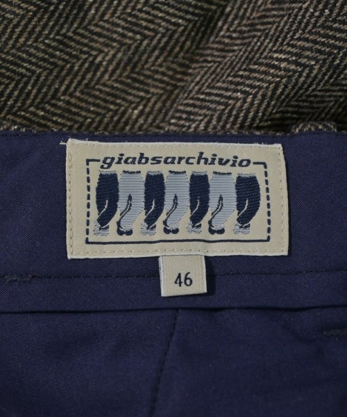 giabsarchivio（ジャブスアルキヴィオ）スラックス 茶 サイズ:M メンズ/2200650189096