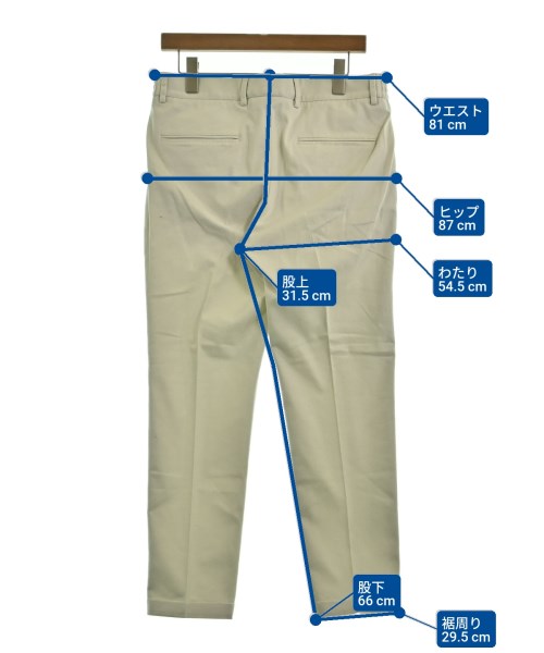 giabsarchivio（ジャブスアルキヴィオ）スラックス 白 サイズ:48(L位) メンズ/2200638956214