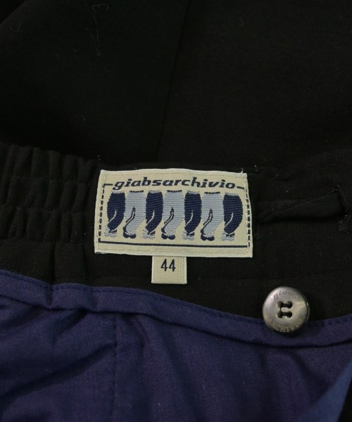 giabsarchivio（ジャブスアルキヴィオ）スラックス 黒 サイズ:44(S位) メンズ/2200653848020
