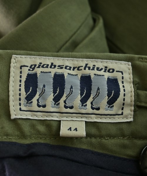 giabsarchivio（ジャブスアルキヴィオ）カーゴパンツ カーキ サイズ:44(S位) メンズ/2200735742086