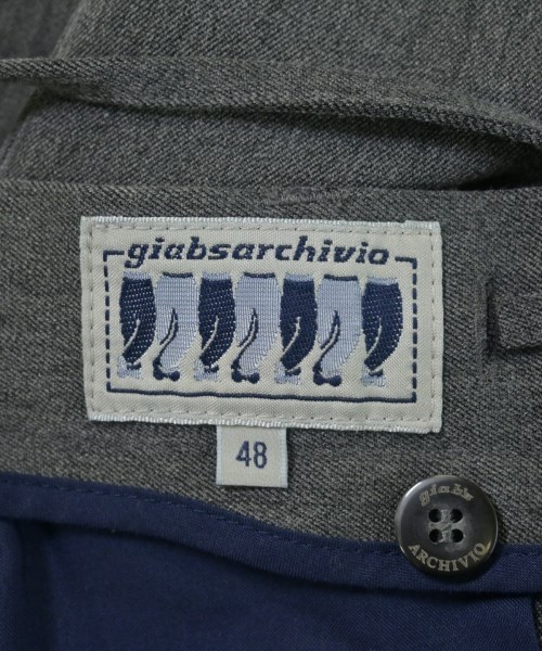 giabsarchivio（ジャブスアルキヴィオ）スラックス グレー サイズ:48(L位) メンズ/2200681280014