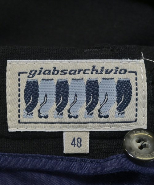 giabsarchivio（ジャブスアルキヴィオ）スラックス 黒 サイズ:48(L位) メンズ/2200681280021
