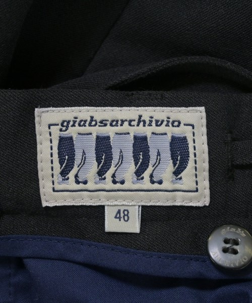 giabsarchivio（ジャブスアルキヴィオ）スラックス 黒 サイズ:48(L位) メンズ/2200681280045