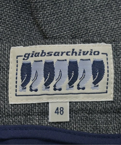 giabsarchivio（ジャブスアルキヴィオ）スラックス グレー サイズ:48(L位) メンズ/2200681280076