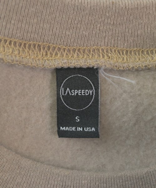 LA SPEEDY（エルエースピーディー）スウェット ベージュ サイズ:S レディース/2200653405063