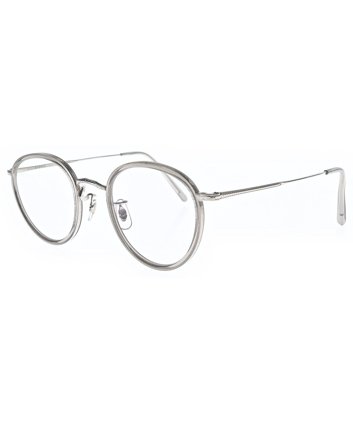 EYEVAN アイヴァン メガネ  シルバー 【古着】【中古】【送料無料】 EYEVAN（アイヴァン）メガネ シルバー サイズ:- メンズ/2200670437054