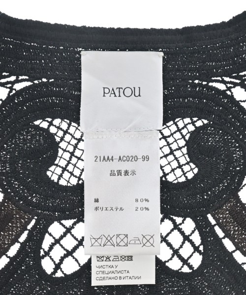 PATOU（パトゥ）小物類（その他） 黒 サイズ:- レディース/2200621755343