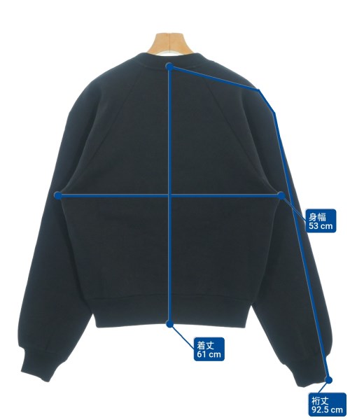 PATOU（パトゥ）スウェット 黒 サイズ:S レディース/2200638237016