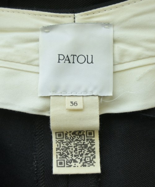 PATOU（パトゥ）スラックス 黒 サイズ:36(XS位) レディース/2200638517057