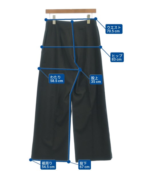 PATOU（パトゥ）スラックス 黒 サイズ:36(XS位) レディース/2200638517057