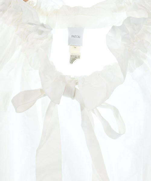 PATOU（パトゥ）カジュアルシャツ 白 サイズ:34(XXS位) レディース/2200640567040