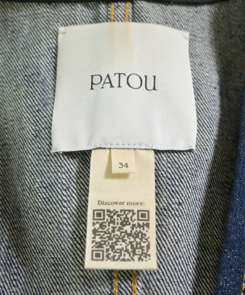 PATOU（パトゥ）ベスト 紺 サイズ:34(XXS位) レディース/2200623955024