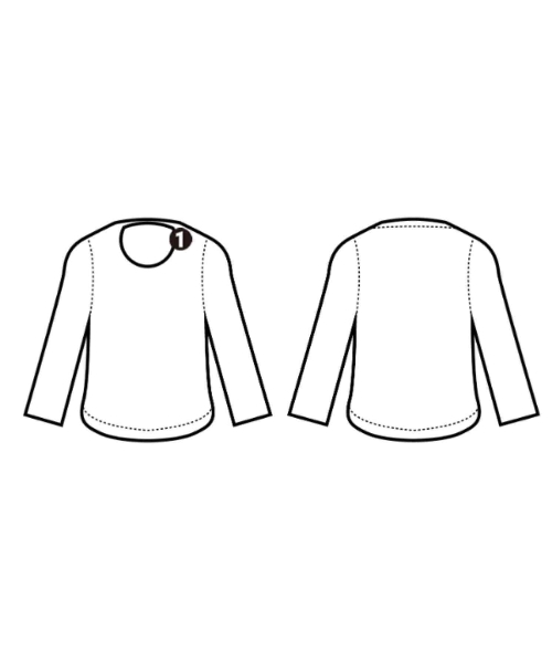 PATOU（パトゥ）スウェット 白 サイズ:S レディース/2200627473111