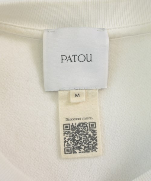 PATOU（パトゥ）スウェット 白 サイズ:M レディース/2200629058088