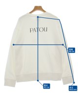 PATOU（パトゥ）スウェット 白 サイズ:M レディース/2200629058088