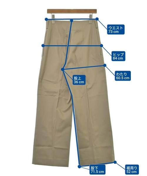 PATOU（パトゥ）チノパン ベージュ サイズ:38(M位) レディース/2200623473047