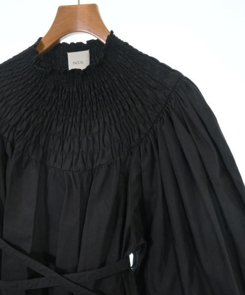 PATOU（パトゥ）ブラウス 黒 サイズ:34(XXS位) レディース/2200632777013
