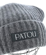 PATOU（パトゥ）ニットキャップ・ビーニー グレー サイズ:TU レディース/2200610897061