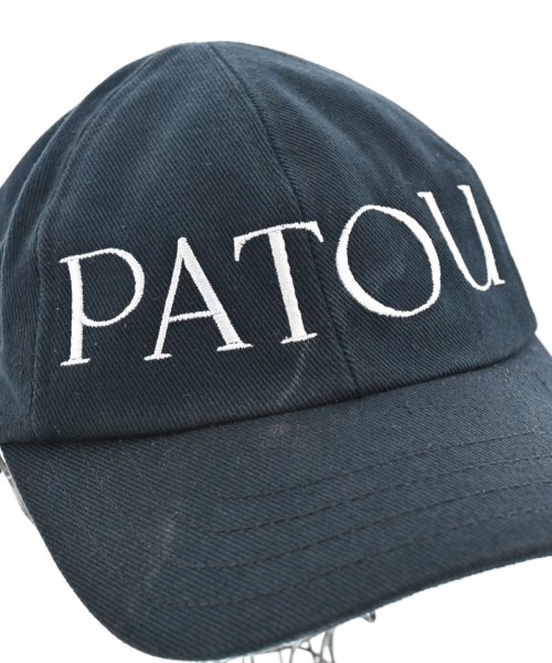 PATOU（パトゥ）キャップ 黒 サイズ:M-L レディース/2200616682296